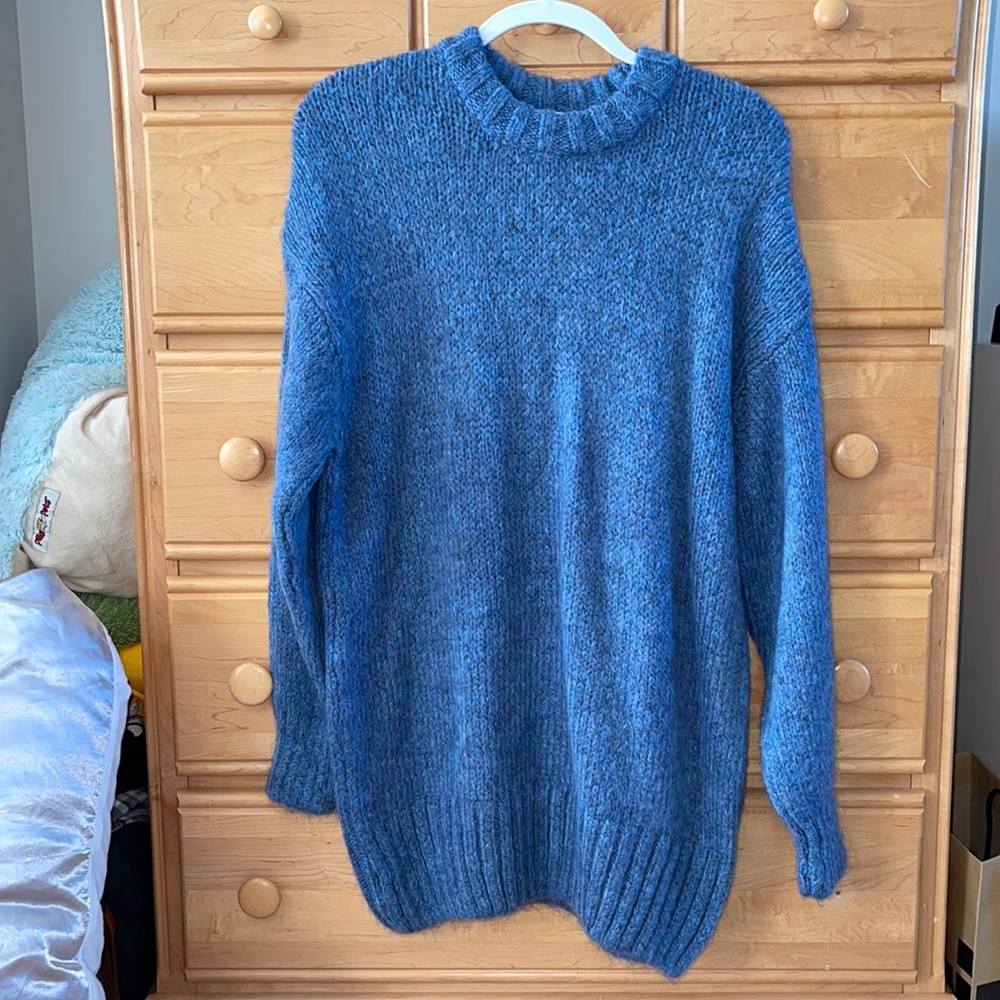 Urban Outfitters Oversized Sweater - Navy Blue